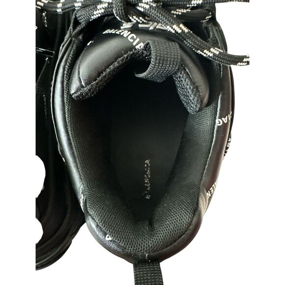 Balenciaga Leather Triple S Men's Sneakers Size 45 Size 12 Chunky Shoes Designer - Picture 12 of 15